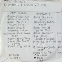 CD MP3 дискография TEN SHARP, SLYCHOSIS, LIQUID VISIONS - 2 CD