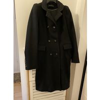 Пальто классическое черное ZARA