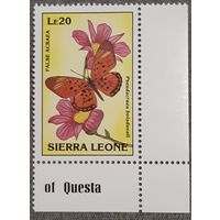 1993- Бабочки - Сьерра-Леоне