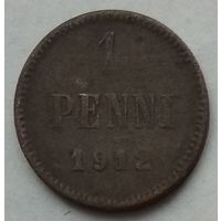 Россия для Финляндии 1 пенни 1912 г.