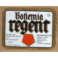 Этикетка пива Bohemia Regent Е408