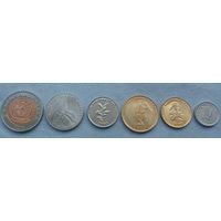 Руанда 2003-2007, (6 монет)