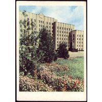 Могилёв 1967 год Дом советов на площади Ленина