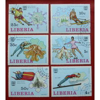 Либерия. Спорт. ( 6 марок ) 1976 года. 8-9.