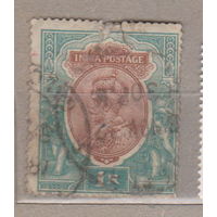 Британская Индия Король Георг V Индия 1912 год  лот 12