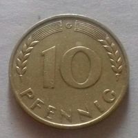 10 пфеннигов, Германия 1950 G