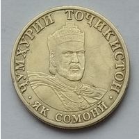 Таджикистан 1 сомони 2001 г.