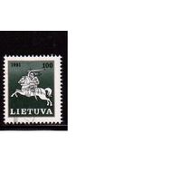 Литва-1991 (Мих.473)  гаш  , Стандарт, Герб(2)