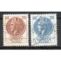 Стандартный выпуск Италия 1959 год серия из 2-х марок