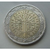 Франция 2 евро 2002г.
