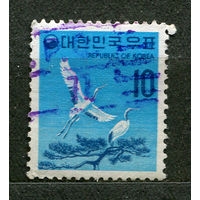 Манчжурский журавль. Южная Корея. 1979. Полная серия 1 марка