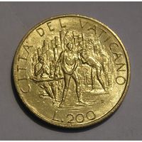 Ватикан, 200 Лир 1989