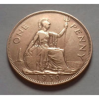 1 пенни, Великобритания 1939 г., Георг VI