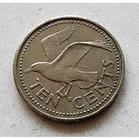 Барбадос 10 центов, 1996