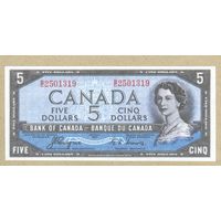 КАНАДА 5 долларов 1954 КОПИЯ С ВЗ