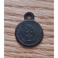 Католический образок (медальон)