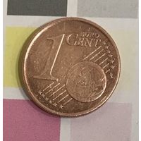 Бельгия 1 евроцент 2001 Альберт II