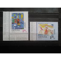 Литва 1997 Европа, сказки и легенды** Полная серия с полем