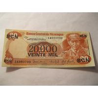 Никарагуа 20000 кордоба 1987
