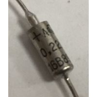 К53-1. 0,22 мкф - 16 В ((цена за 5 штук)) Танталовые конденсаторы К53-1А. Танталовый, тантал. 0,22мкф - 16В