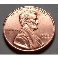 1 цент США 1995, 1995 D