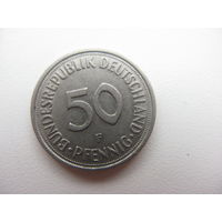 ФРГ   50 пфеннигов 1975   F.