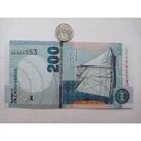 Werty71 Кабо Верде 200 эскудо 2005 UNC банкнота Корабль