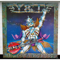 Y & T "In Rock We Trust" LP, 1984