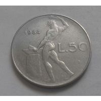 50 лир, Италия 1964 г.