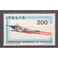 Италия чемпионат мира по биатлону, 1983 год: Спорт спортсмены на позиции **\\5