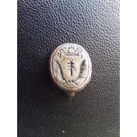 Кольцо печатка шляхецкая "Сігнэт" (Ag) Геральдика Потоцких - Серебряная Пилява