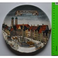 Коллекционная тарелка Schrobenhausen, клеймо. Германия.