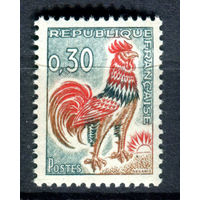 Франция - 1965г. - Гербы - полная серия, MNH [Mi 1496] - 1 марка