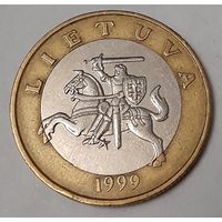 Литва 2 лита, 1999 (10-3-10)