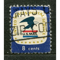 Эмблема почты Соединенных штатов. 1971. США. Полная серия 1 марка
