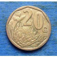 ЮАР 20 центов 2009