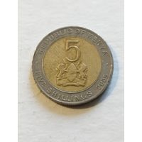 Кения 5 шиллинг 2005