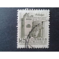 Мексика 1950 стандарт 1 песо