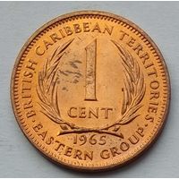 Восточные Карибы (Карибские острова) 1 цент 1965 г.