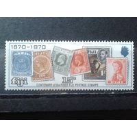 Фиджи 1970 100 лет маркам Фиджи** марки в марке