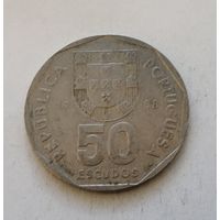 Португалия 50 эскудо, 1988