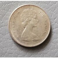 25 центов 1968 г. Серебро 500 пр.