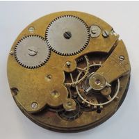Механизм от карманных часов "Tavannes" 20-е годы. Диаметр 4.2 см. Не исправный. Маятник целый.