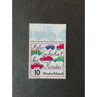 Германия. Марка за 1997 год "Безопасность дорожного движения детям" Mi.1954 (чистая**)