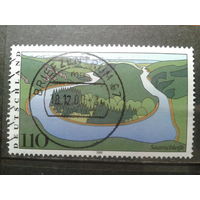 Германия 2000 пейзаж в Сааре Михель-1,1 евро гаш