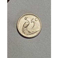 ЮАР 5 центов 1977 года