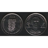 Official England Squad. Defender. Gareth Southgate -- 2004 England - The Official England Squad Medal Collection (f0