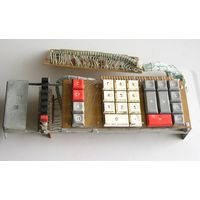 Клавиатура с герконовыми кнопками от калькулятора ИСКРА-111М