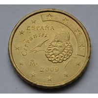 Испания, 10 евроцентов 2009 г.