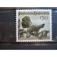 Лихтенштейн. Тетерев,  к.ц. 2022г. - 7 евро. 2 фото. 1946 г. см. условие.